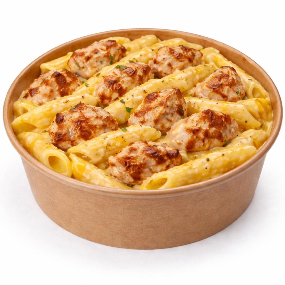 Kremalı Tavuklu Penne