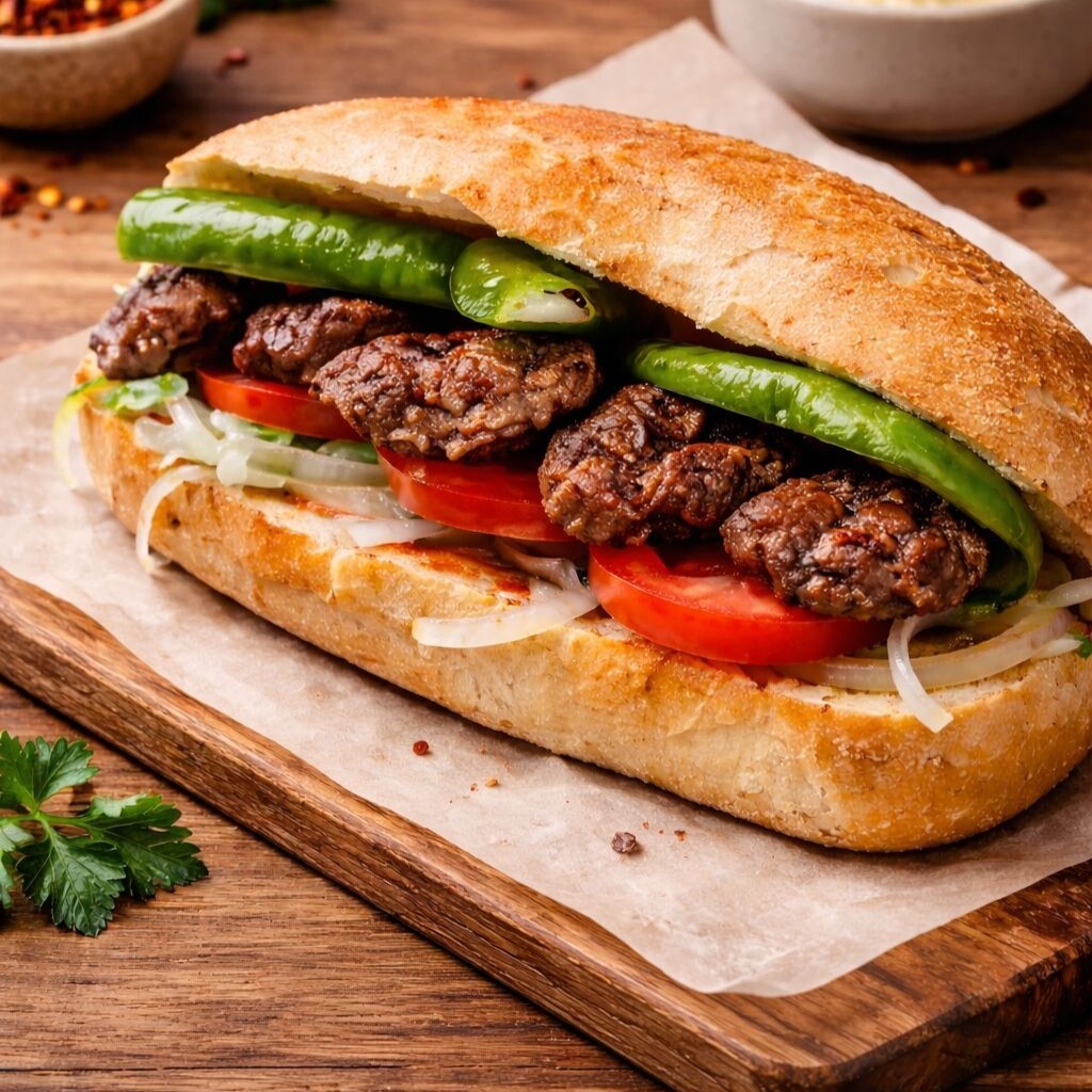 Yarım Ekmek Köfte Tereyağlı