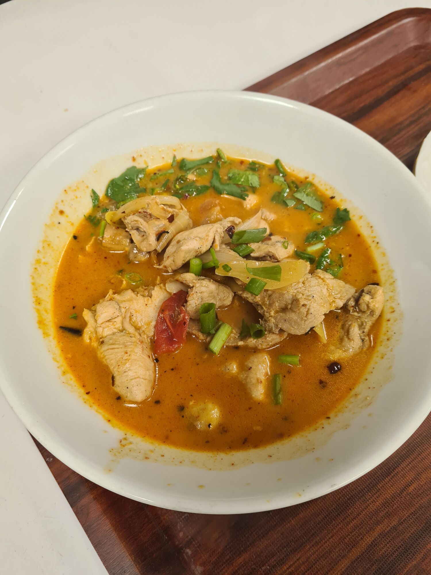 Acılı Ekşili Çorba (Tavuk) & Tom Yum (Chicken) + Steam Rice