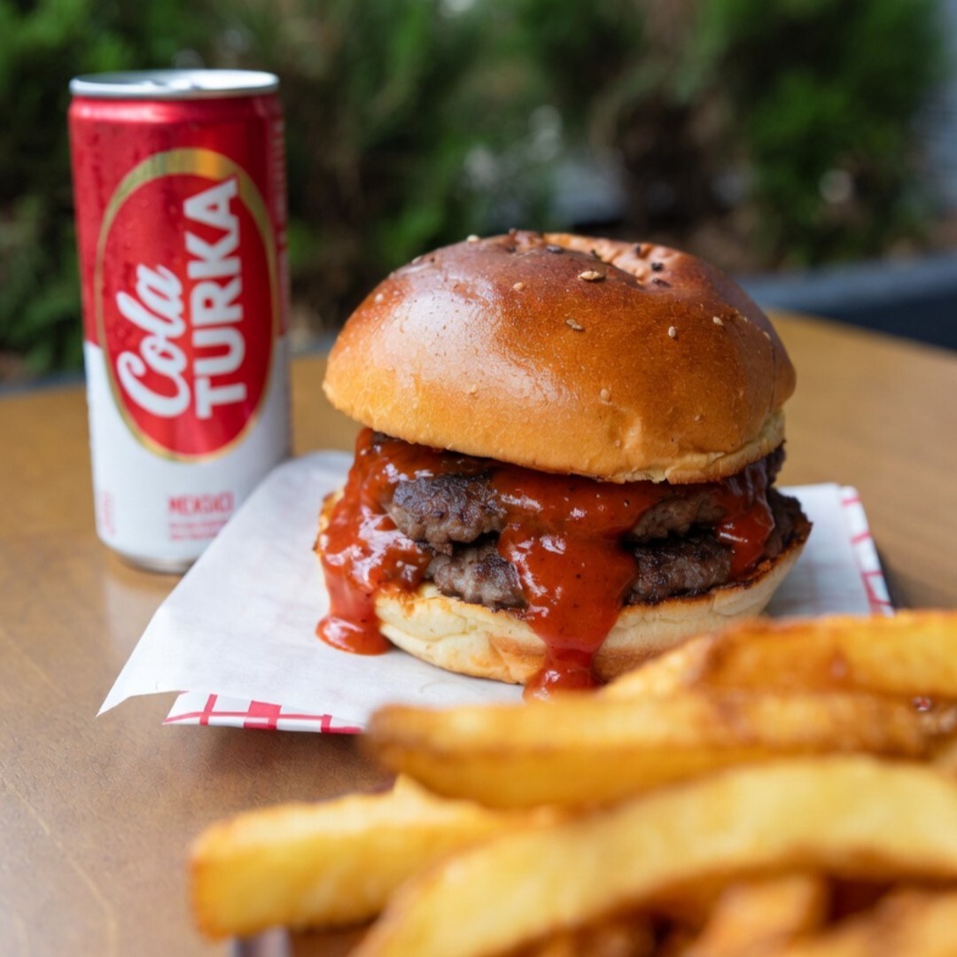 Meksika Acılı Duble Et Köfte Burger Menü