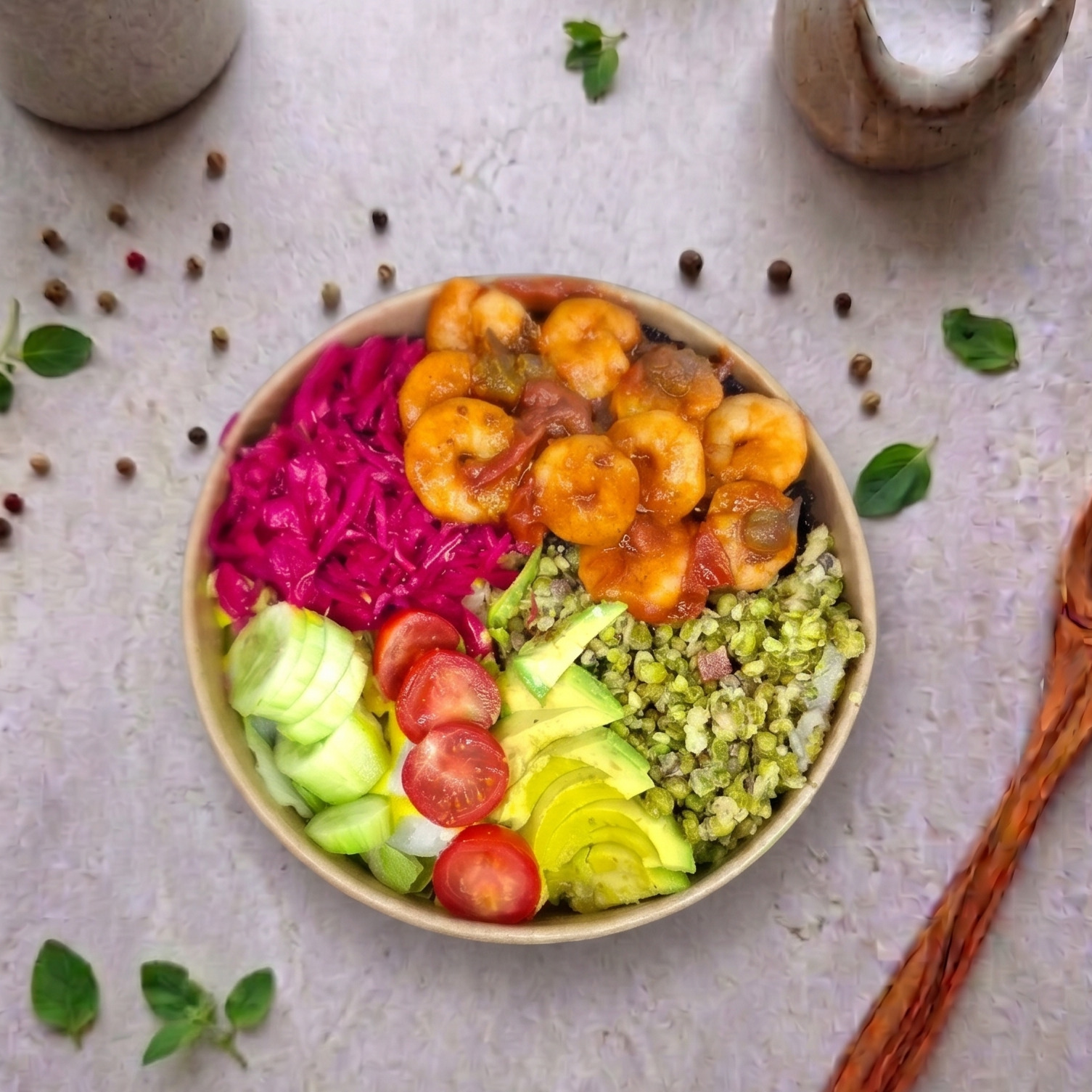 Karidesli Bowl