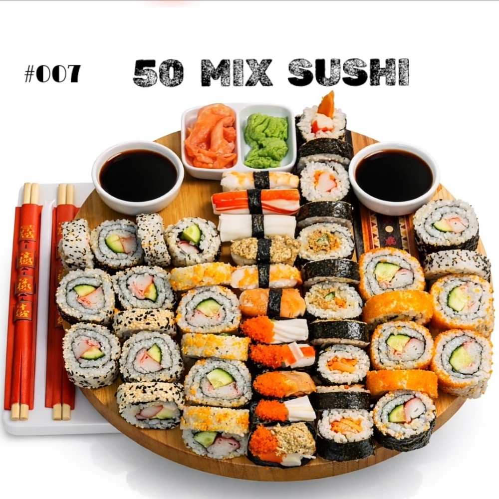 Mix Sushi (50 Pcs.)