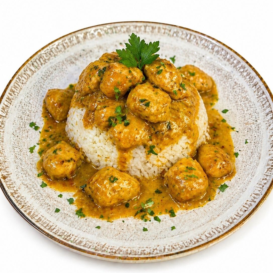 Köri Tavuklu Pilav