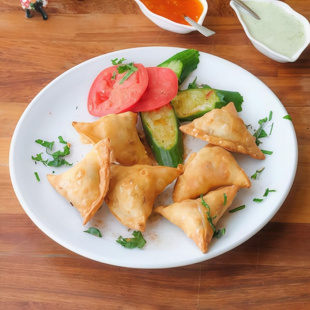 Mince and Pea Samosa
