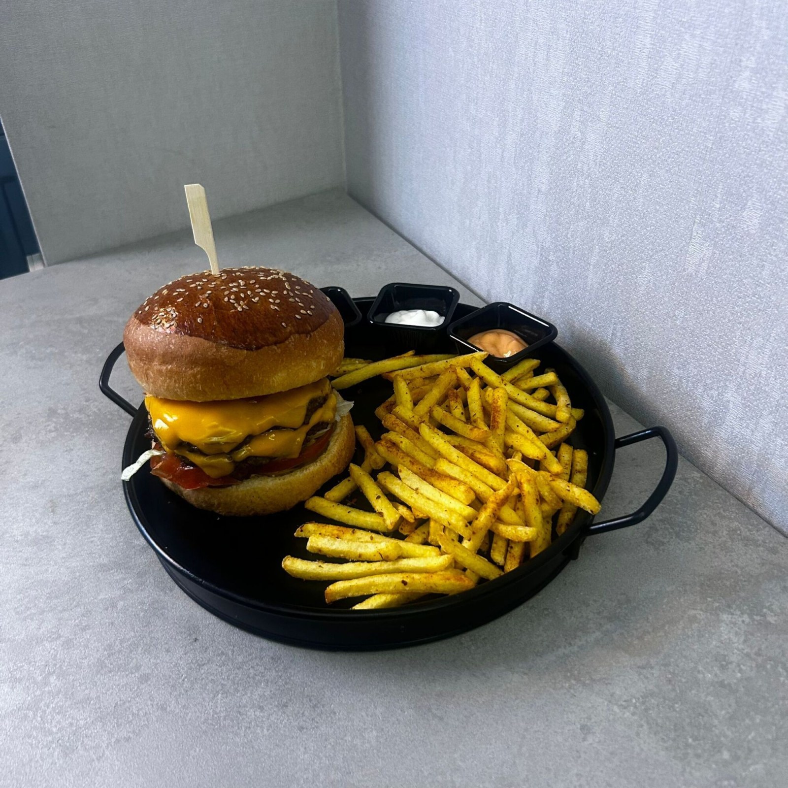 Double Cheese Burger