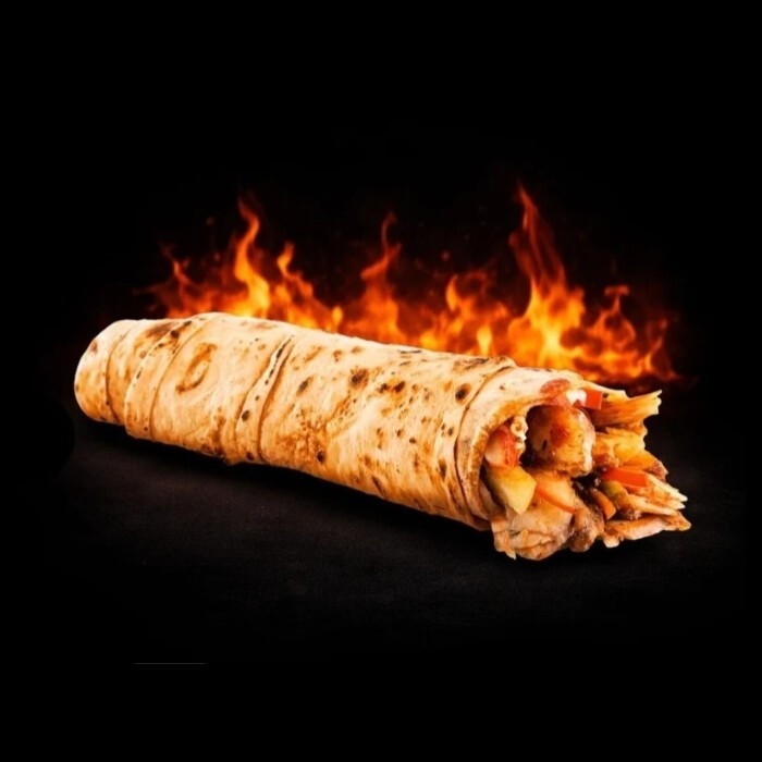 Hatay Usulü Tavuk Döner Dürüm