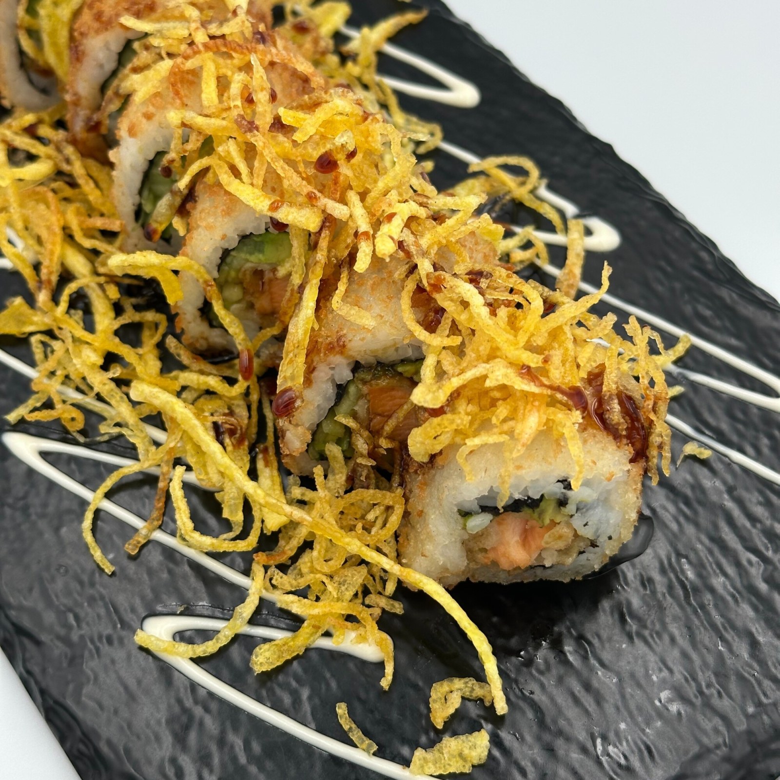 Sake Tempura İnside Out Roll