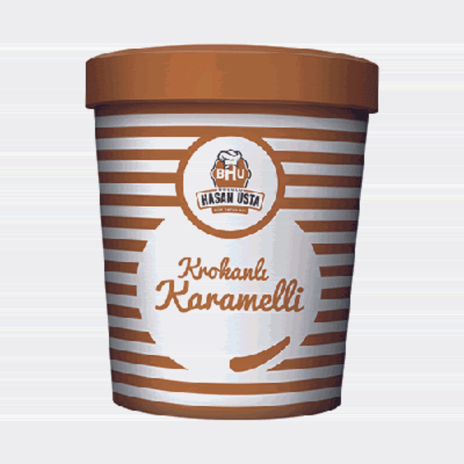 Krokanlı & Karamelli Dondurma (350 gr.)