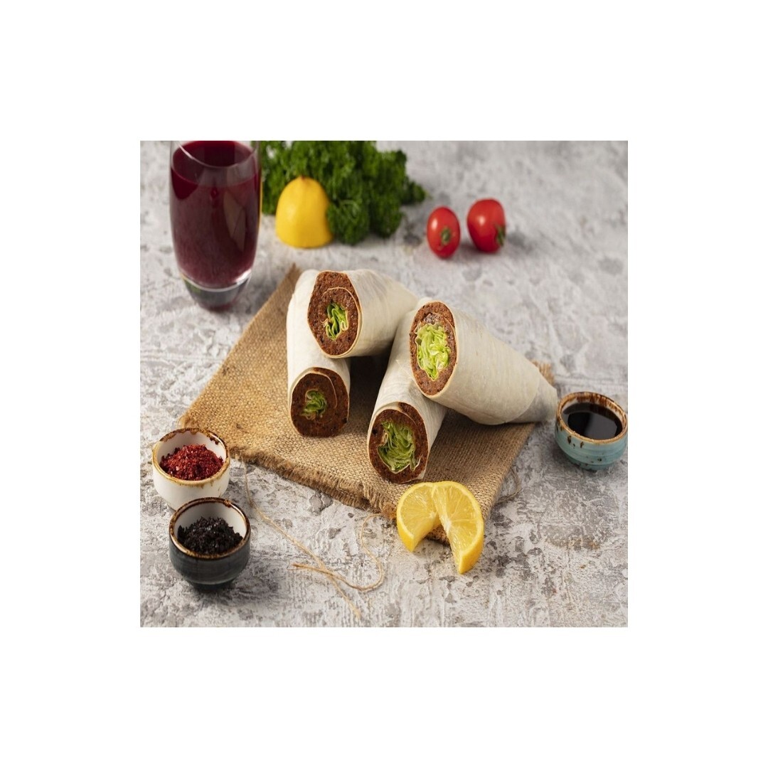 2;Lİ ÇİĞ KÖFTE DÜRÜM + Ayran Menü