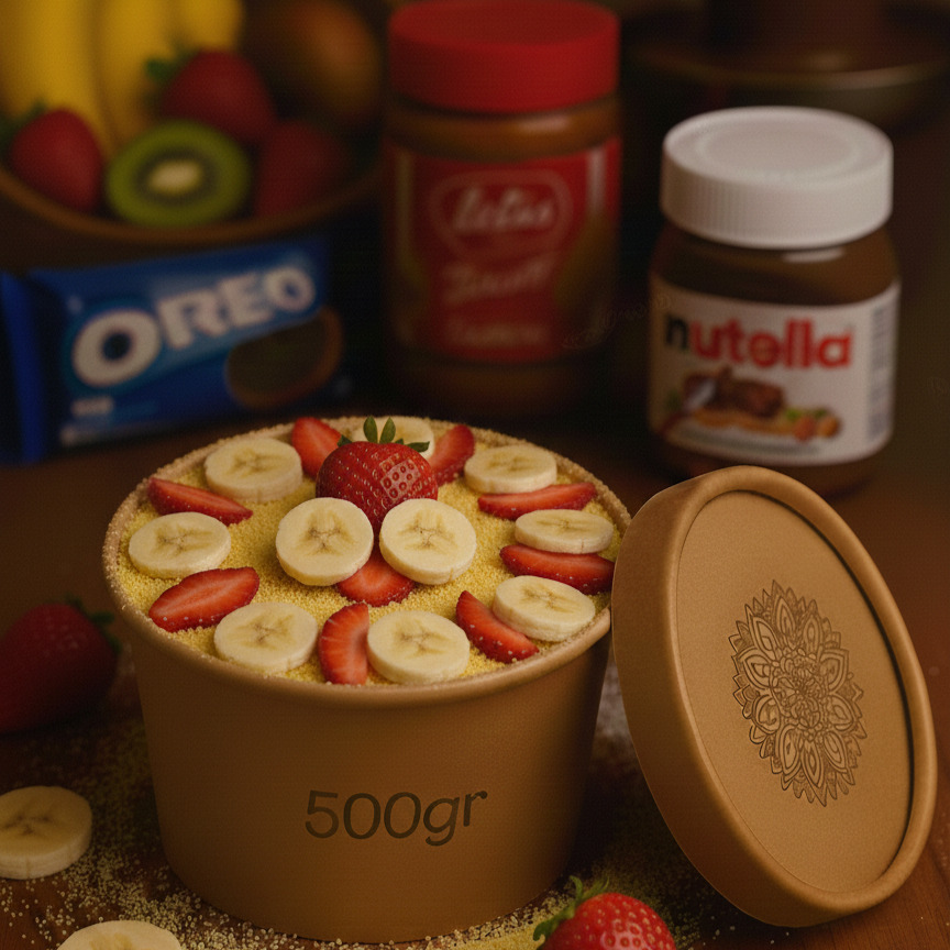 Çilekli & Muzlu Mag 500gr.