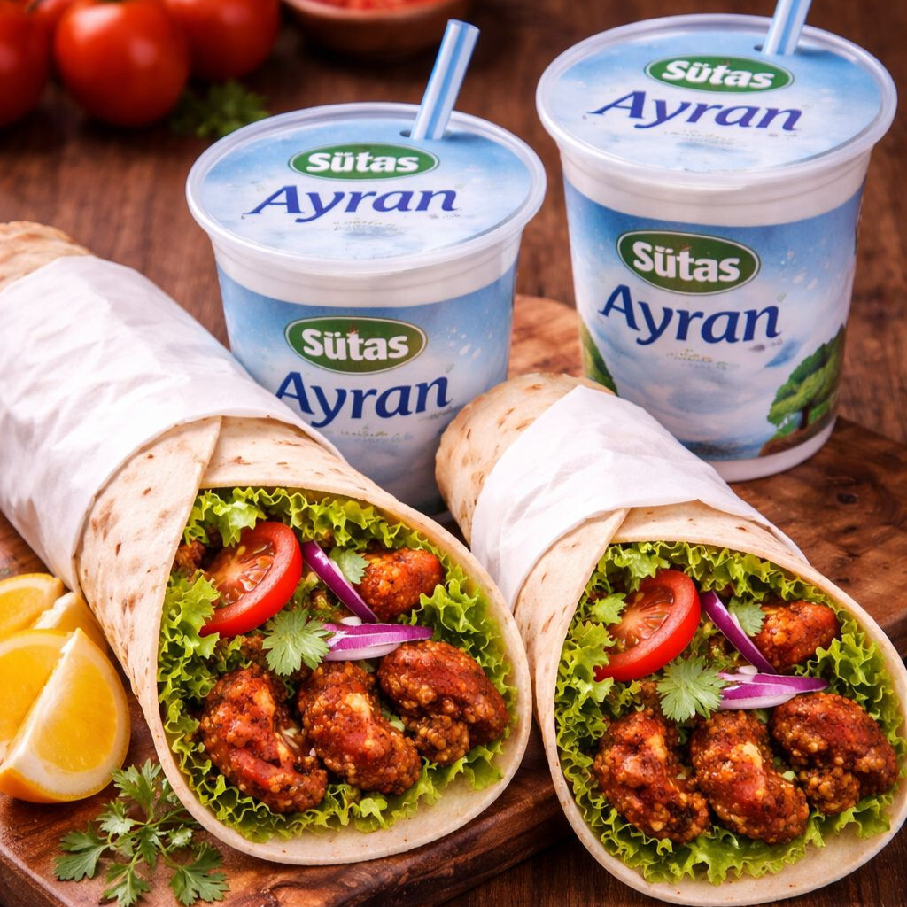 2 Li Dürüm Mega + ayran