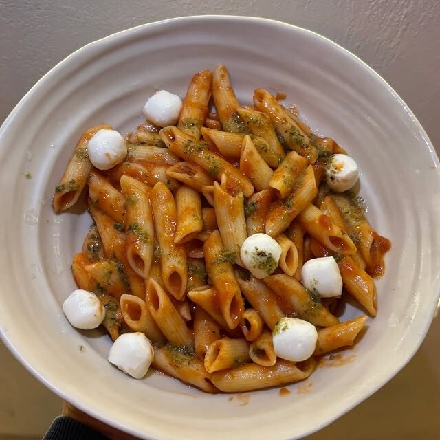 Domates Soslu Makarna