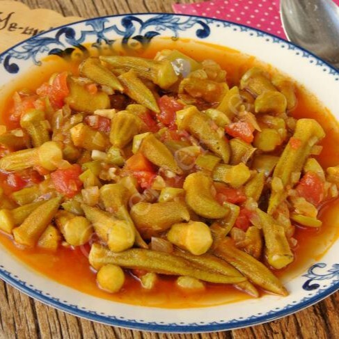 Bamya Yemeği