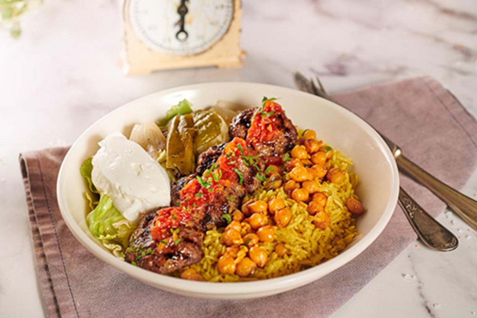 Izgara Köfte Bowl