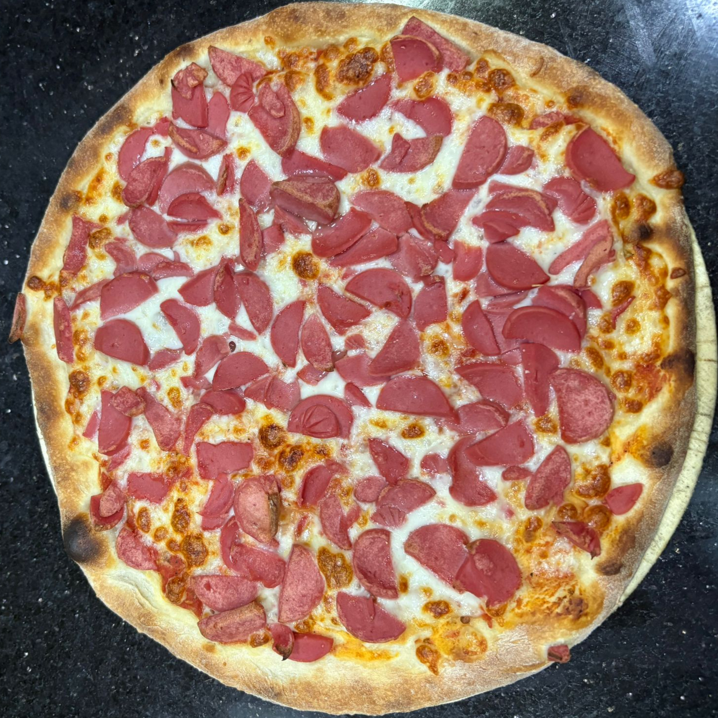Sosisli Pizza (Orta)