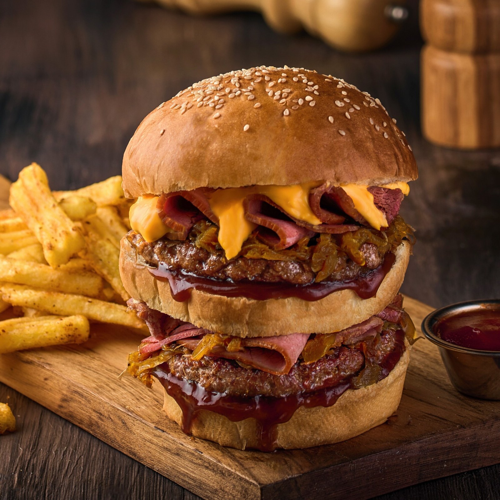 XL Barbekü Amerikan Burger