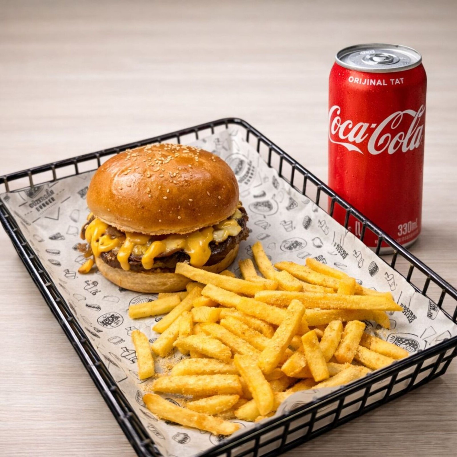 Güzergah Burger menü