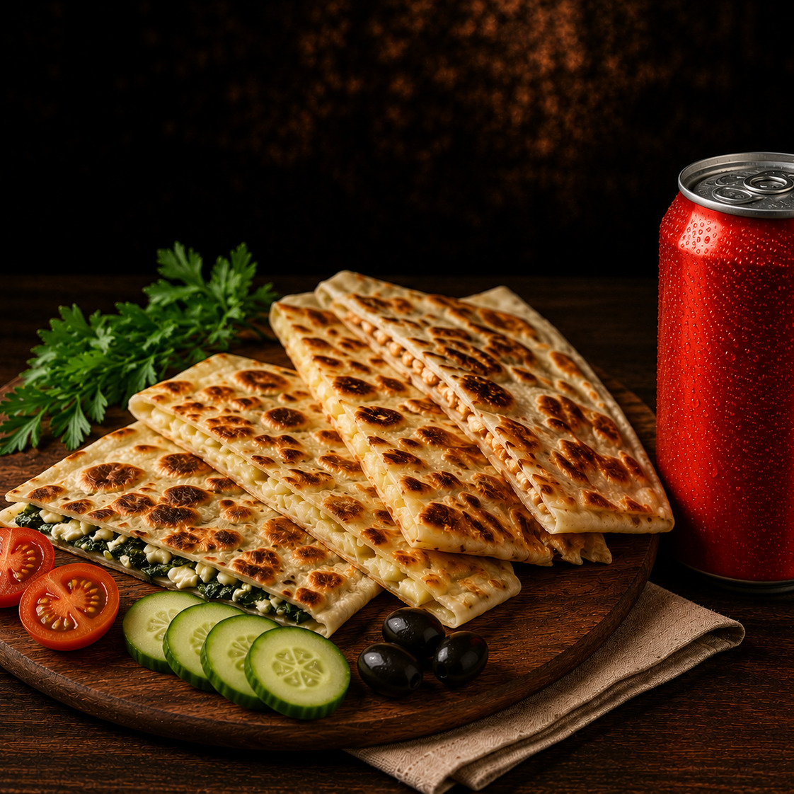 Gözleme + Kola Menü