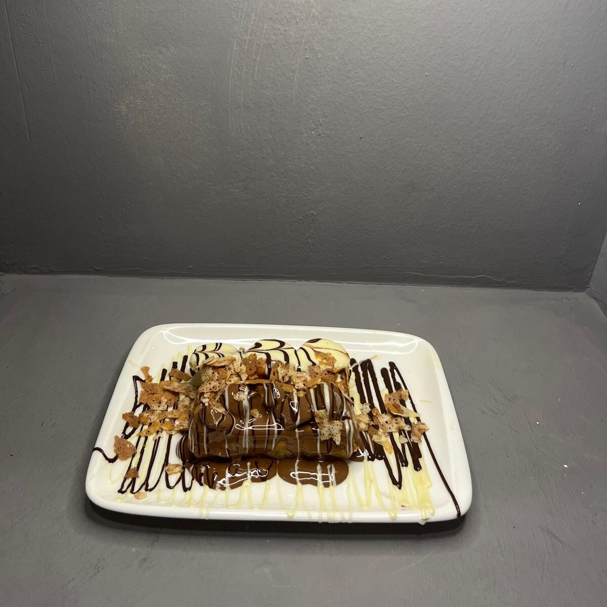 Wish Karamelli Waffle (Yarım)
