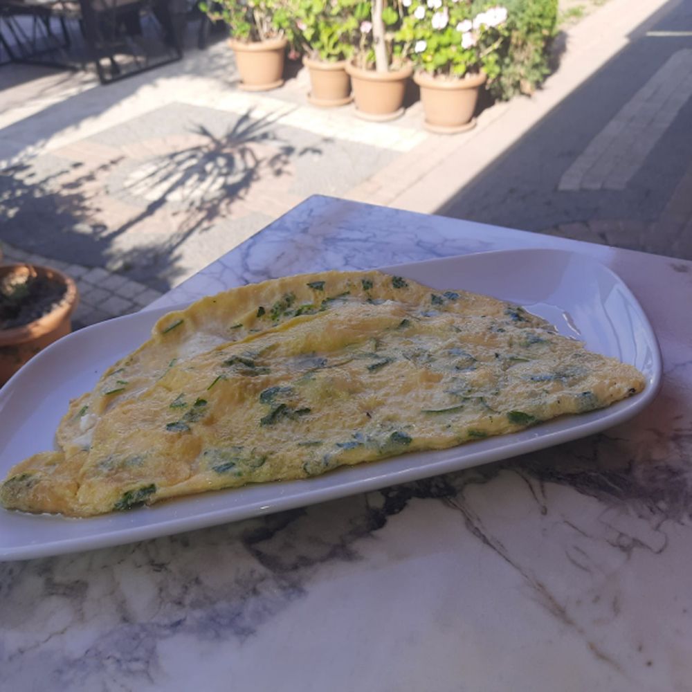 Otlu Peynirli Omlet