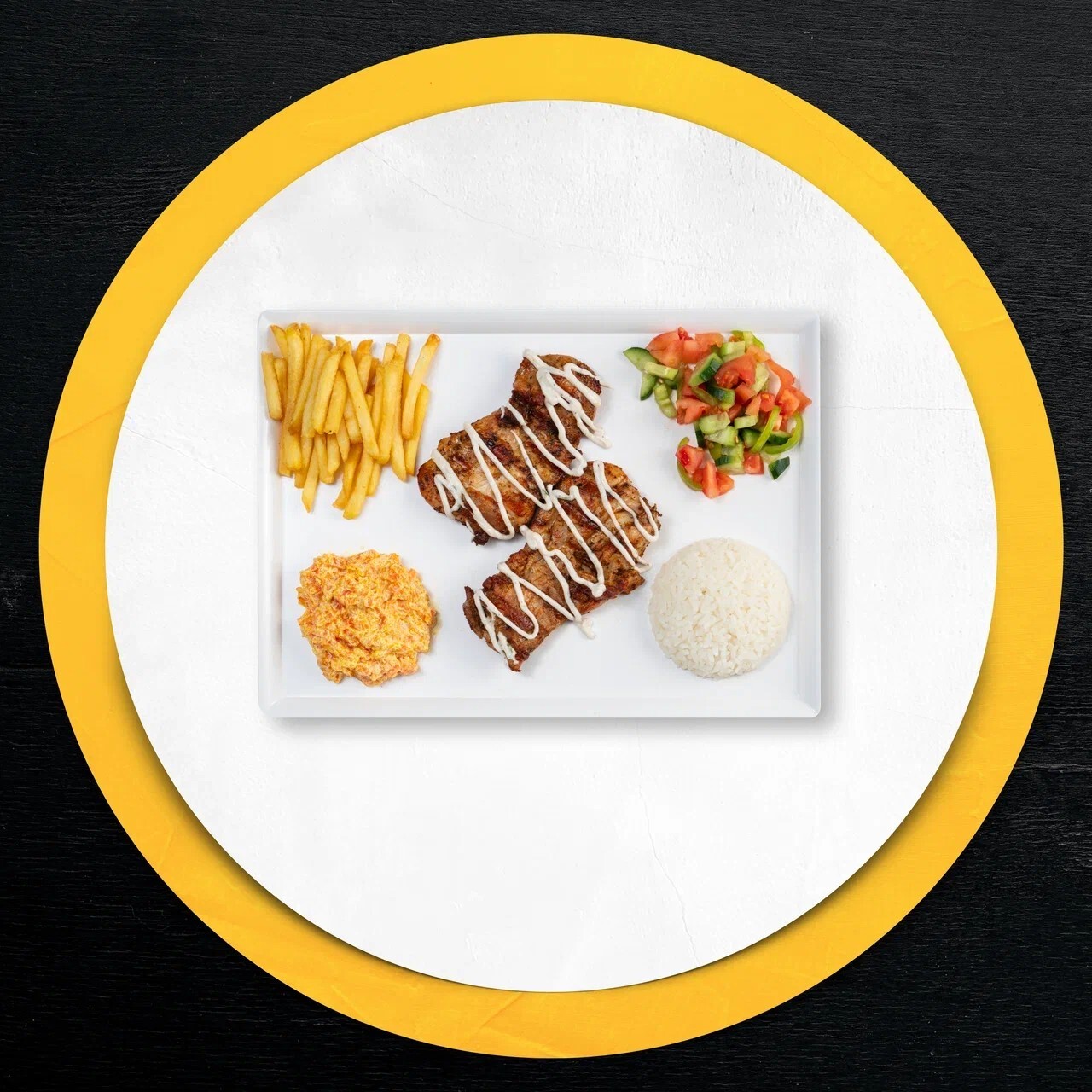 Ranch Soslu Tavuk Pirzola