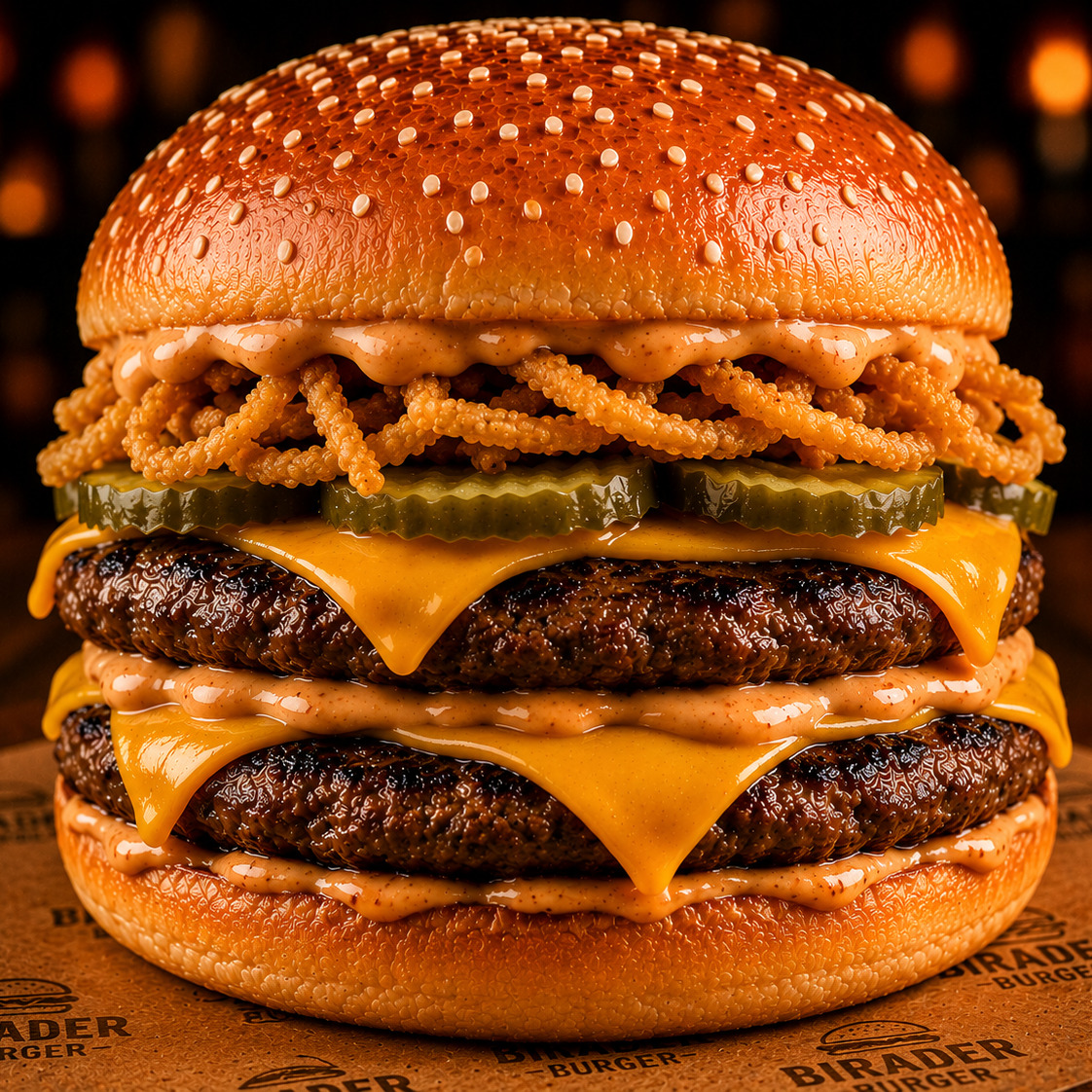 Çift Köfteli Klasik Burger