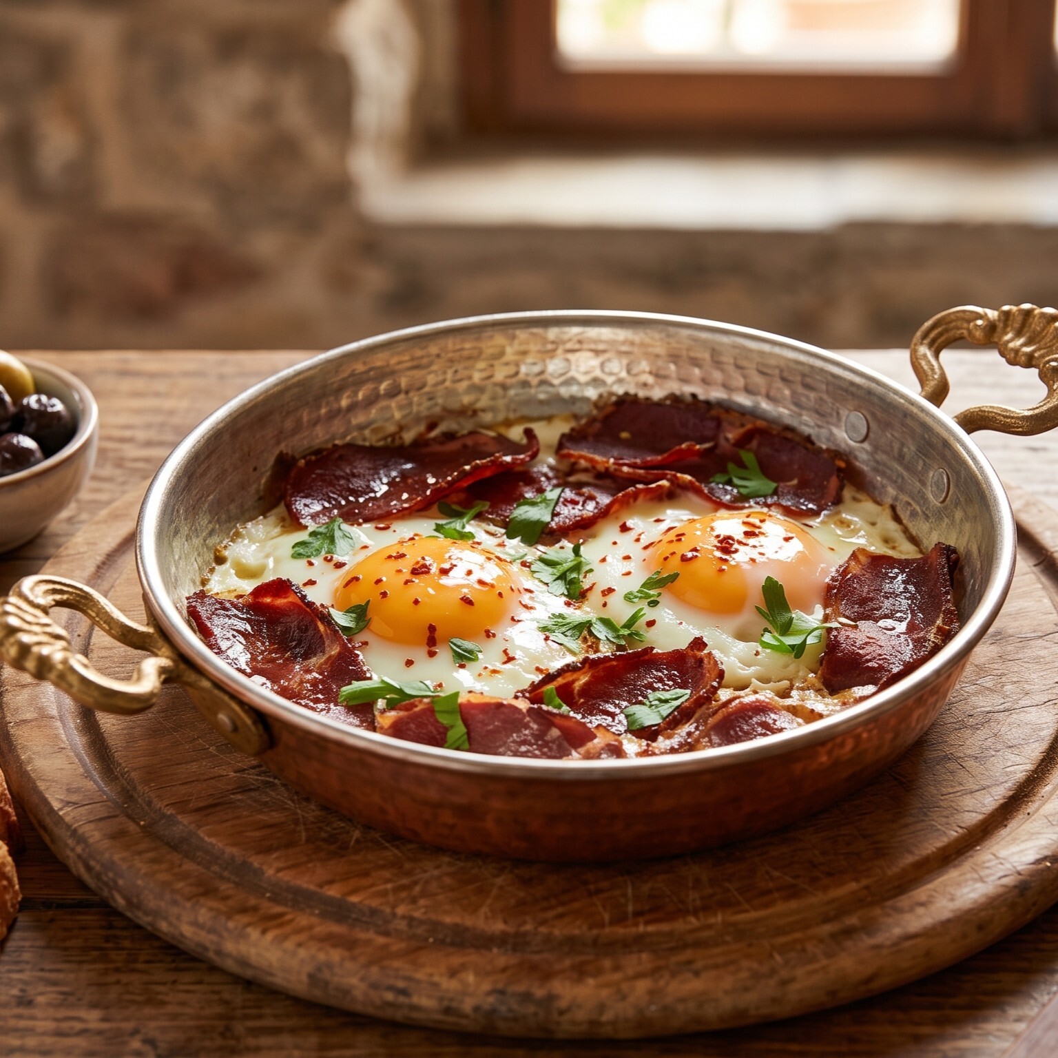 Pastırmalı Yumurta (Tek Kişilik)