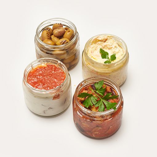 4'lü Meze Tabağı