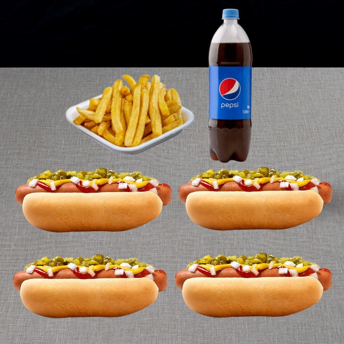 Hot Dog Menü