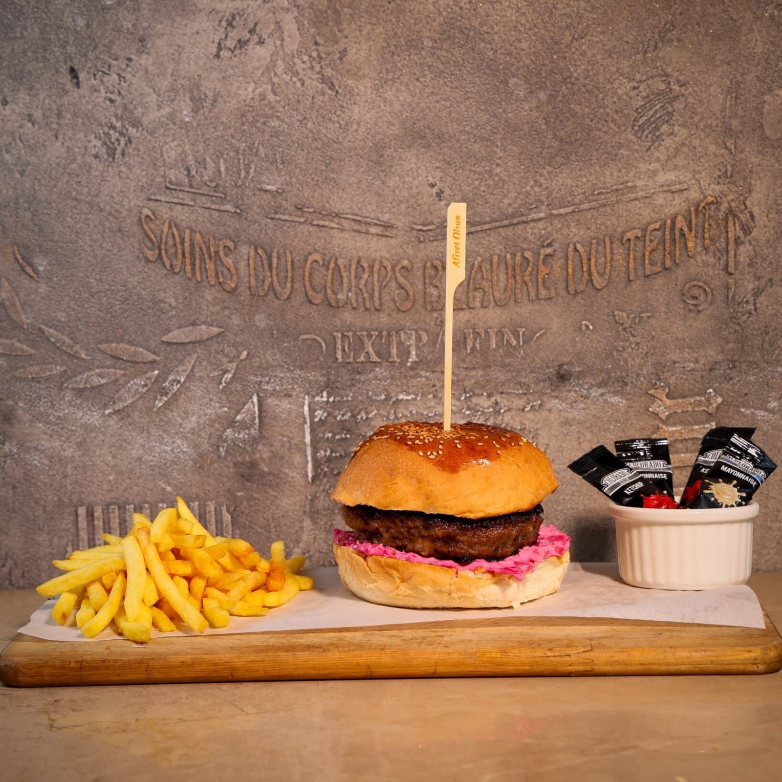 Coleslaw Burger