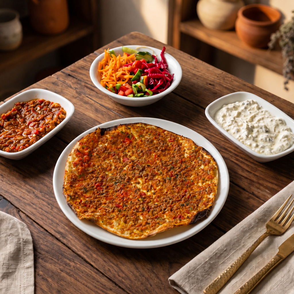 Antep Usulü Ceviz Lahmacun