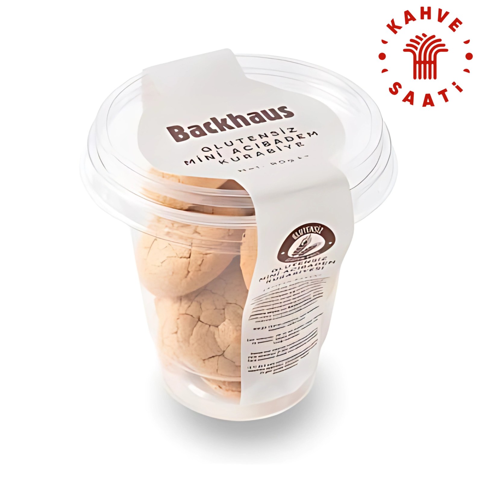 Glutensiz Mini Acıbadem Bardak Kurabiye (80 gr)