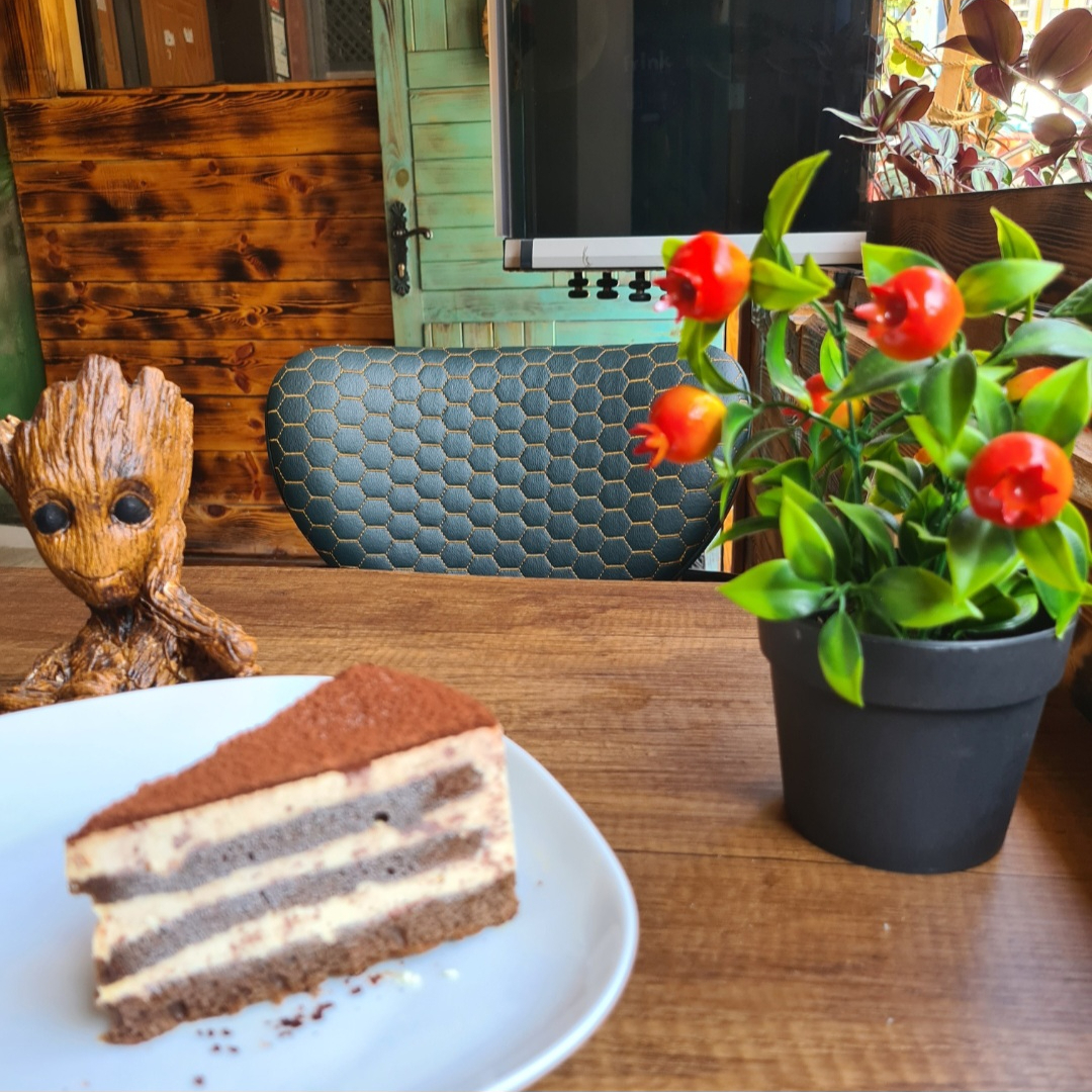 Tiramisu Soğuk Kahve Tozu ile Tramisu Kremalı Kek Pasta Tatlı