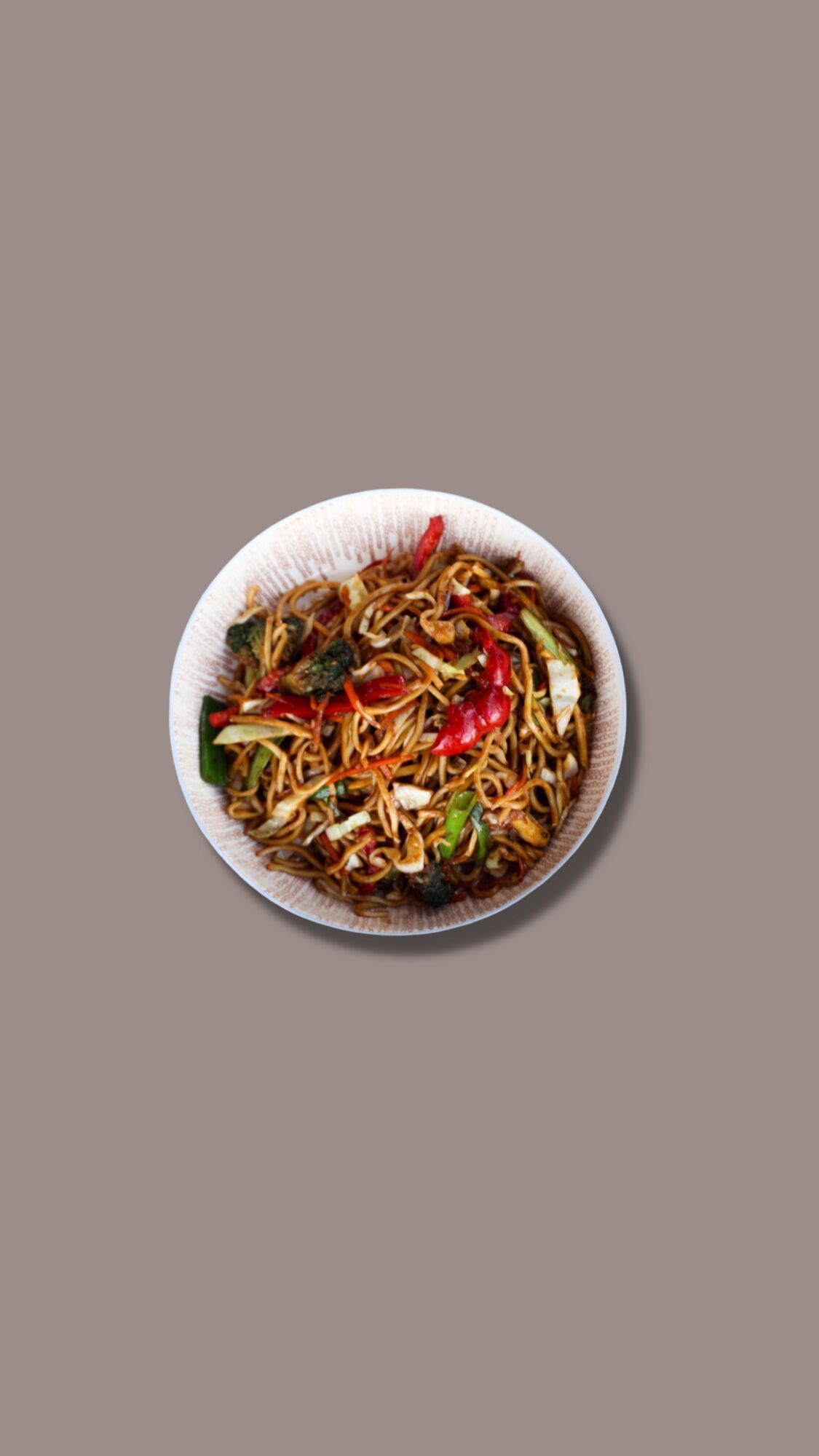 Teriyaki Soslu Sebzeli Erişte