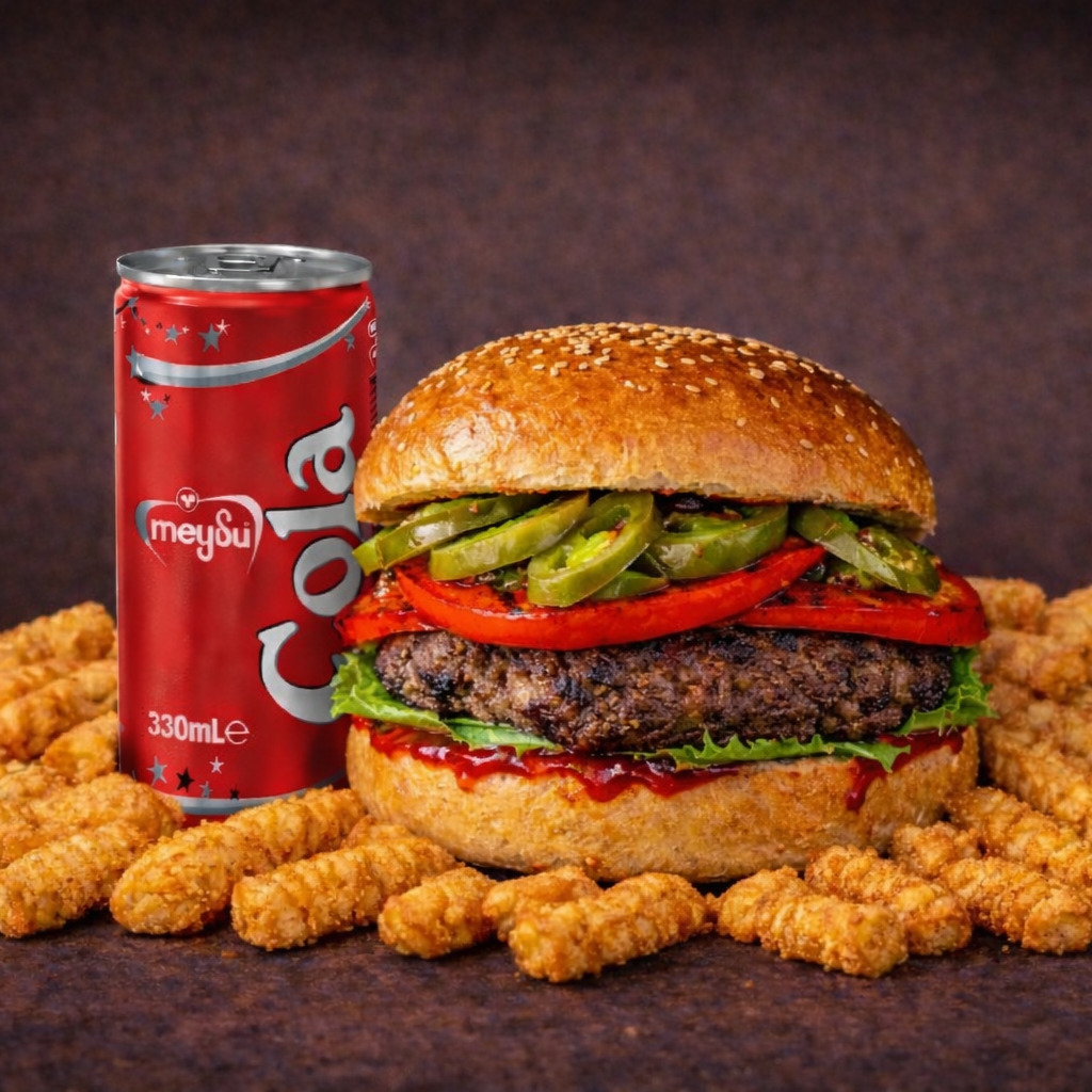 Mexican Burger Menü