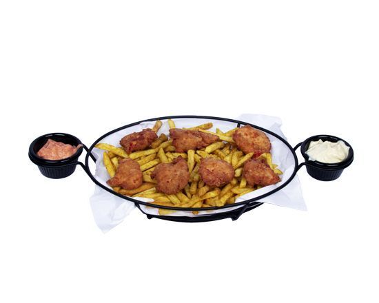 Küplenmiş Çıtır Tavuk Sepeti Sade