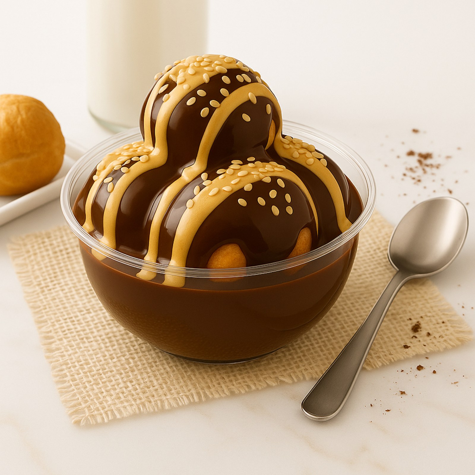 Tahinli Susamlı Profiterol (250 gr.)