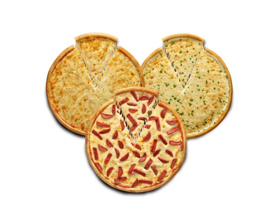 3 Orta Pizza Fırsatı