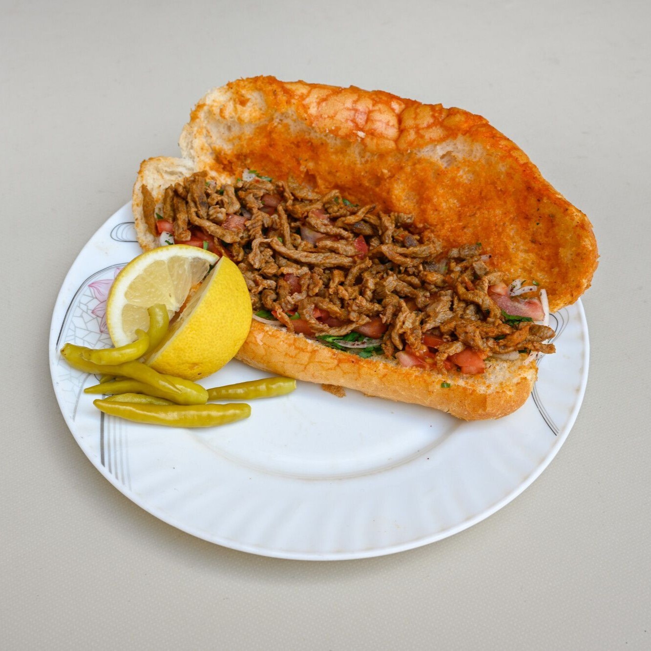 Ekmek Arası Et Tantuni+Coca Cola