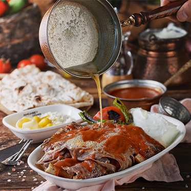 İskender 120 GR (Et Dönerden)