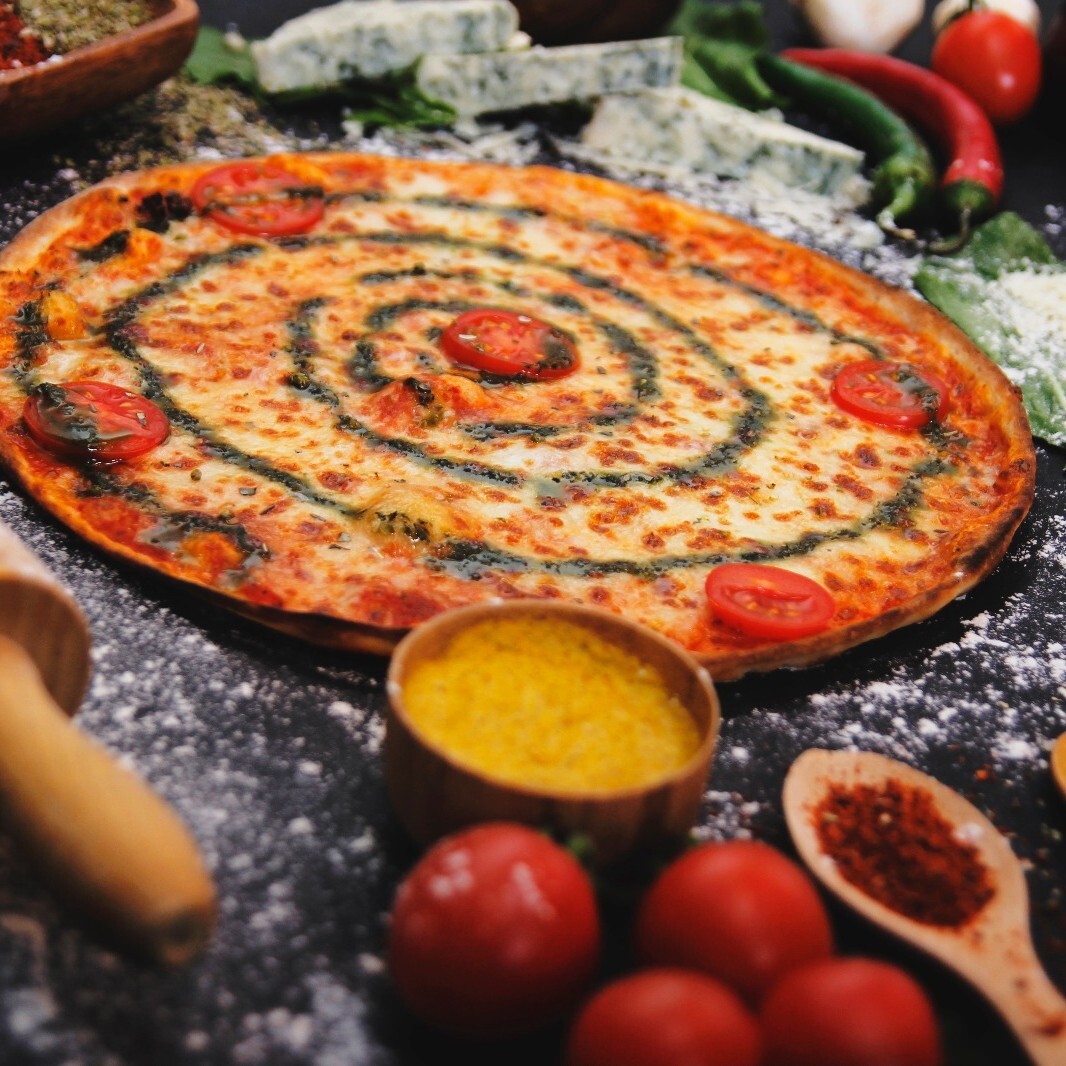 Margherita Pizza Büyük Boy (40 Cm XXL 2-3 kişilik)