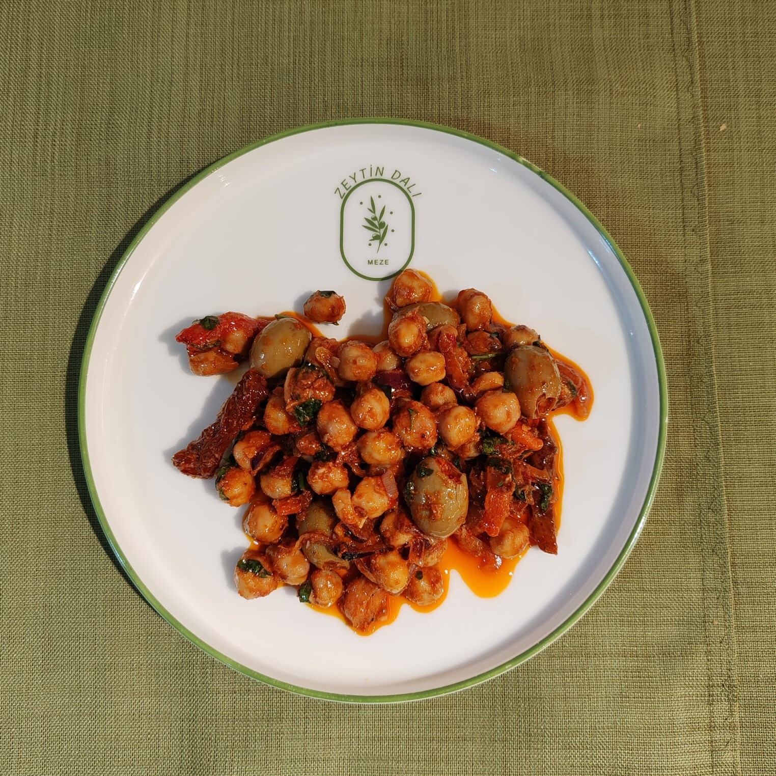 Zeytinli Nohutlu Meze