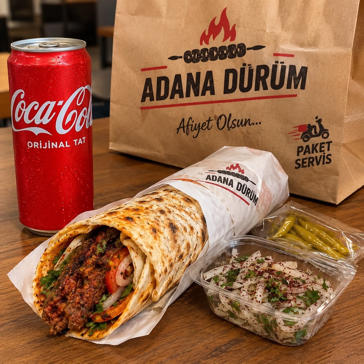 Adana Dürüm Cola Menü