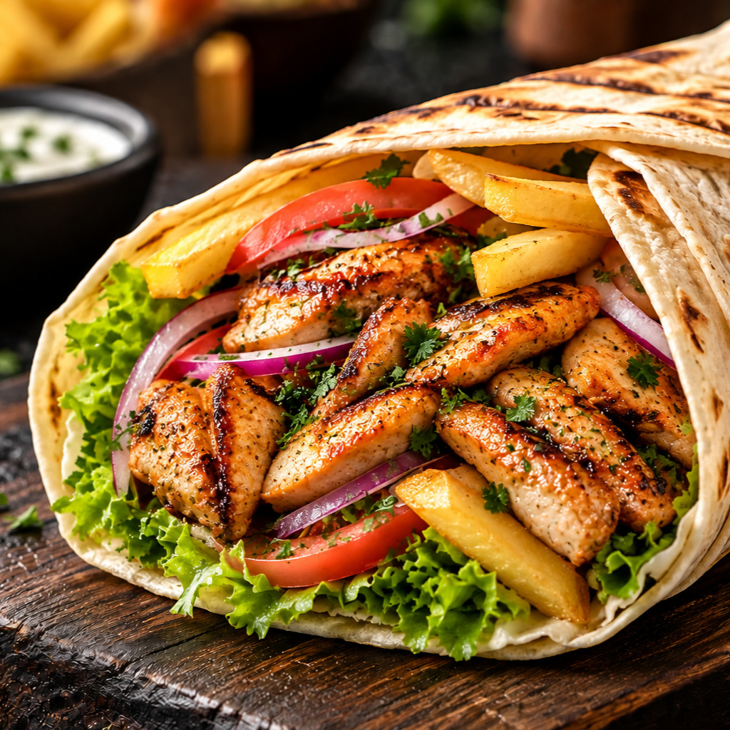 Tavuklu Wrap Dürüm