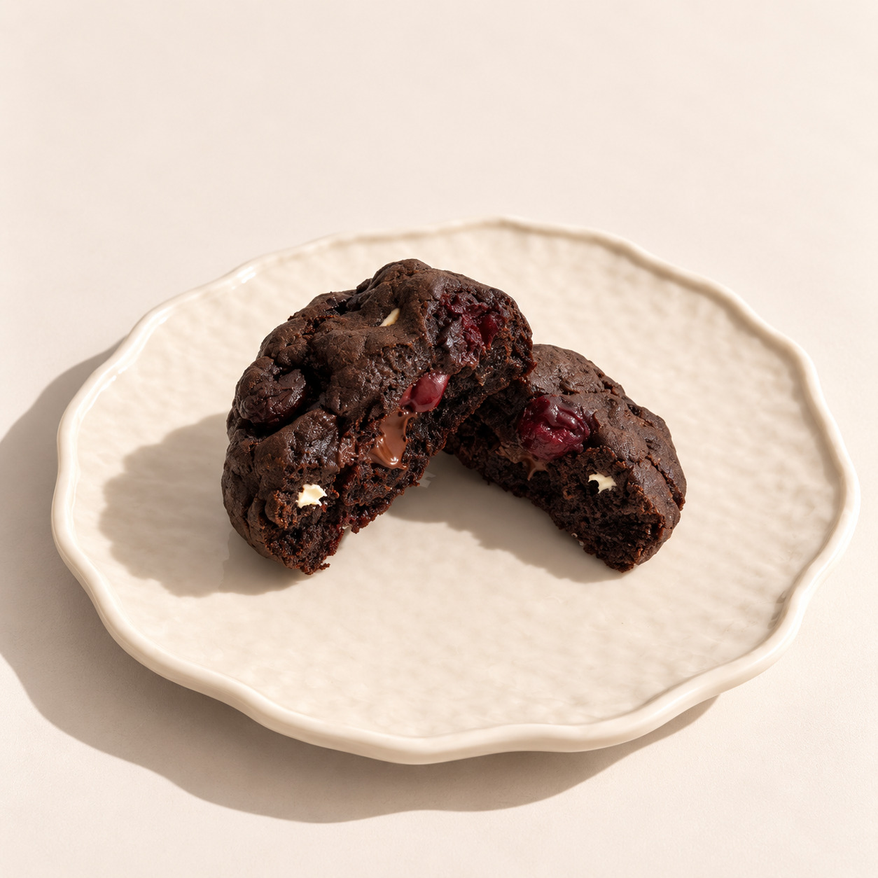 Vişneli Beyaz Çikolatalı Cookie (120 gr)