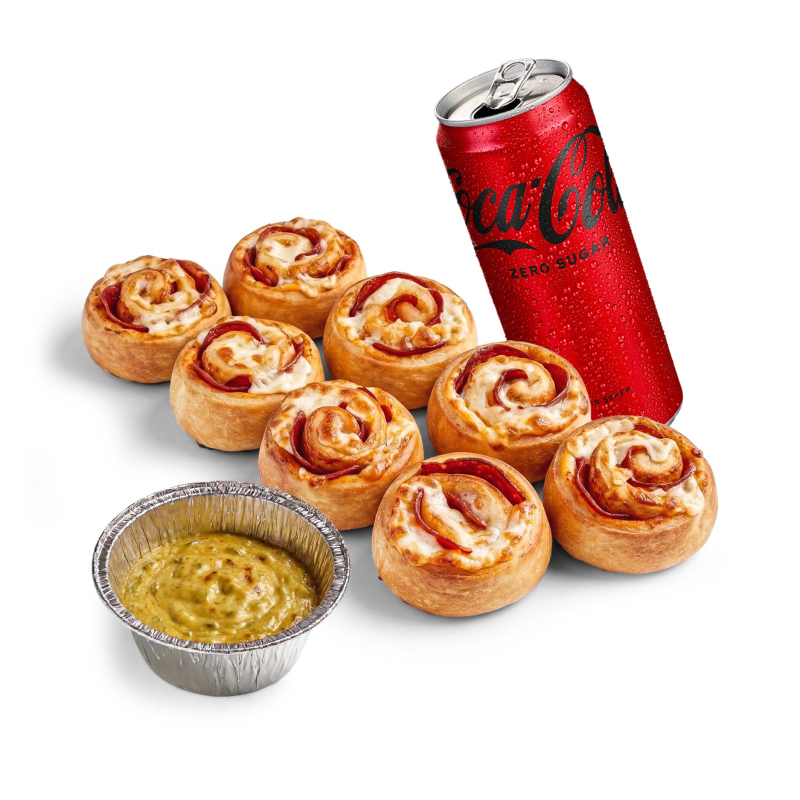 Sucuklu Rolls, Sıcak Sos ve İçecek