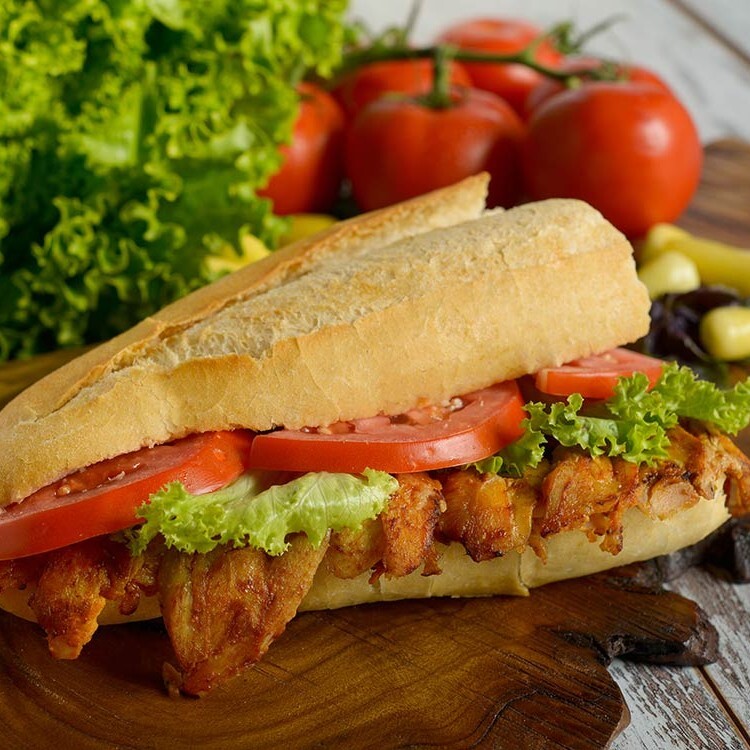 Ekmek Arası Tavuk Döner Ayran
