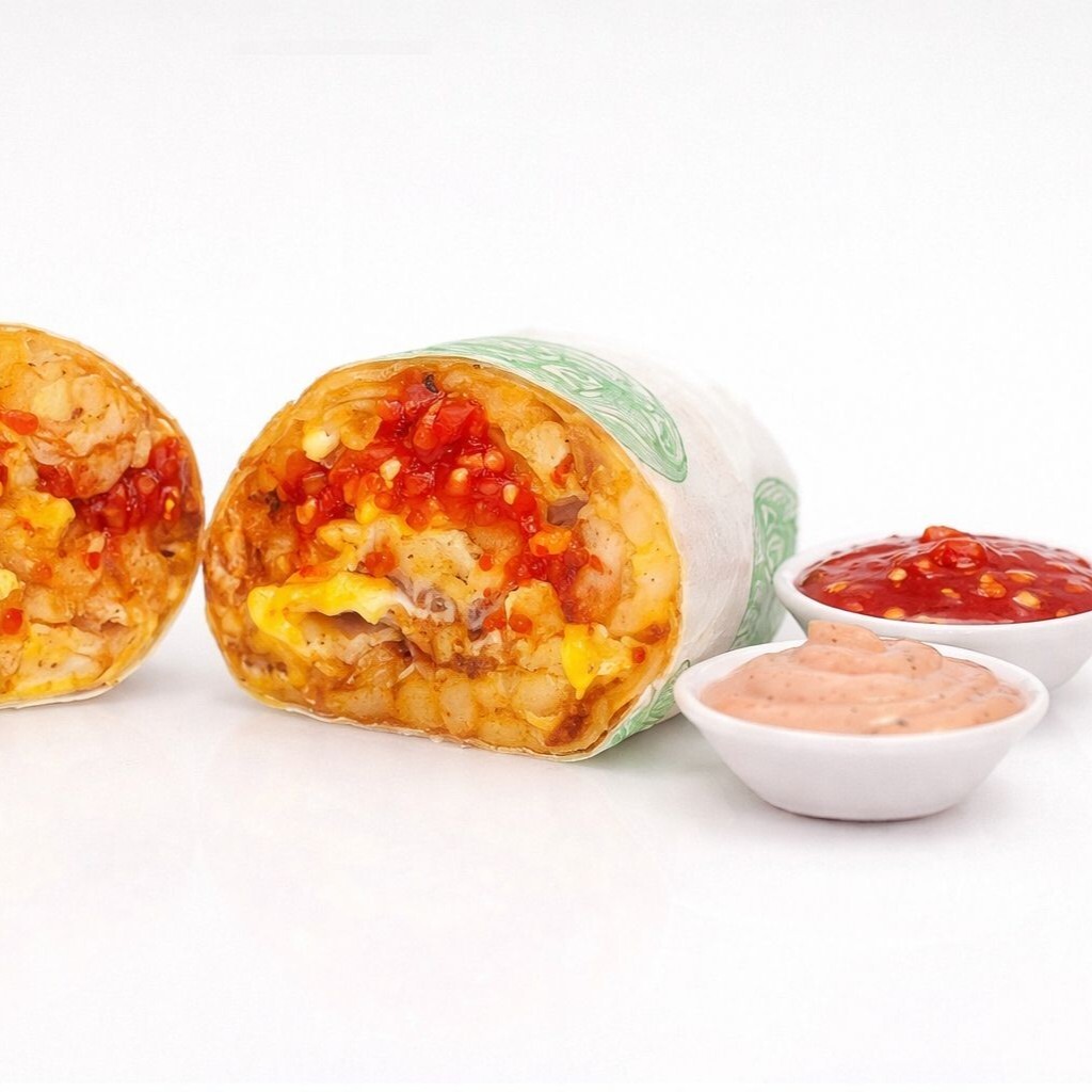 Chili Çıtır Tavuk Burrito