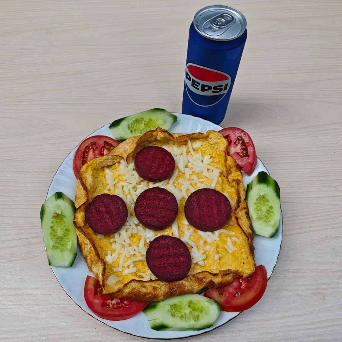 Sucuklu Omlet