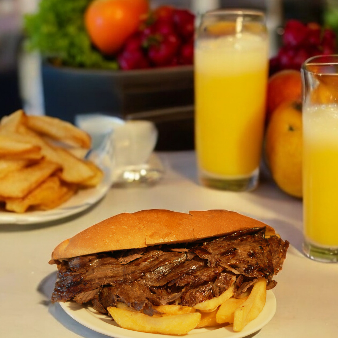 Trüflü Mayonez Soslu VIP Ekmek Arası Et Döner Special VIP